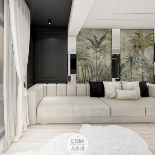 Luxury Black Apartment