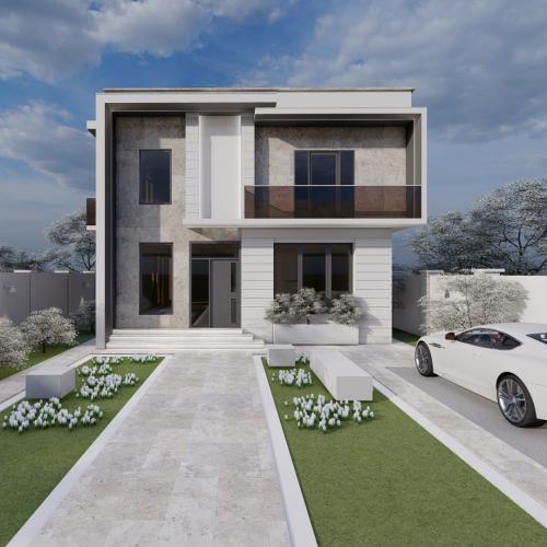 Modern House P+1